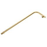 Cabilock Gebogener Lampenstab Metall Zubehör Diy Lampenreparatur Werkstück Für Schreibtischlampe Eleganter Lampenarm Robust Und Stilvoll Wohnzimmer Dekor