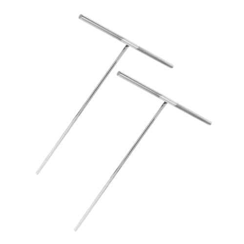 UTHCLO 2piezas Distribuidor De Crepes Inoxidable Herramienta Práctica Para Extender Panqueques y Crepes Suministros De Cocina