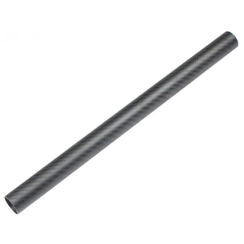1 PCS 3K Carbon Fiber Twill Matte Tube Length 351mm Diameter 25mm 25 * 23 * 351mm for DIY Quadcopter Multicoptor RC Model Carbon Fiber Square Tube