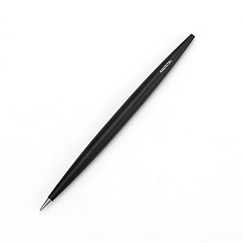 Everlasting Pen - Bolígrafo mágico de metal sin tinta, creativo permanente reutilizable infinitamente para regalo en casa, oficina, escuela (negro)