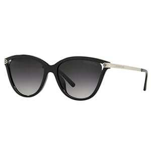 Michael Kors MK2139U sunglasses womens Tulum Black/Grey Gradient Black One Size