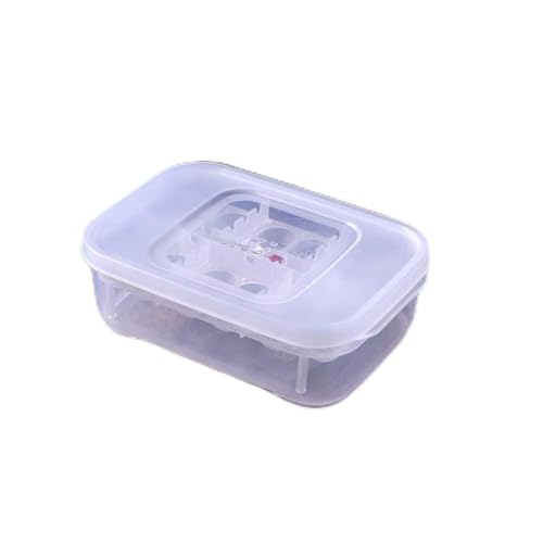 AMZLORD Brutkasten for Reptilien-Eier mit 12 Gittern, Kunststoff, leicht zu reinigen, lagern, wiederverwenden, langlebig, for Eidechsen, Schlangeneier, Brutkasten