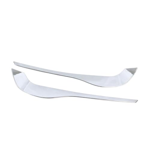Cejas de faro antiniebla cromadas para Mazda CX-5 2017-2020 molduras ABS de estilo