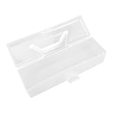 SUPVOX Caja Transparente para Pasteles con Tapa Hermética, Portador Portátil de Pasteles Tipo Rollo, Contenedor Pp para Almacenamiento y Refrigeración, Apto para Tartas y Reutilizable