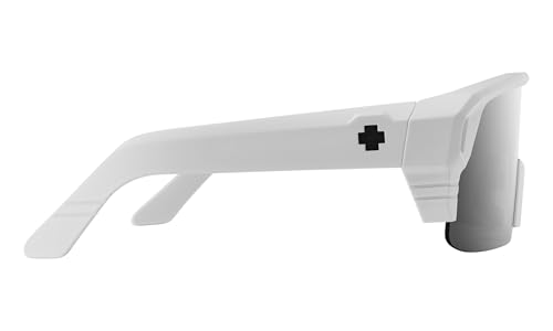 Image of SPY Optic Monolith 5050, Cylindrical Shield Semi-rimless Sunglasses, Color and Contrast Enhancing Lenses