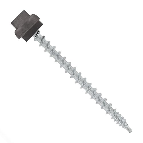 Vis de toiture en métal pour rénover un abri de jardin gris anthracite Fasteners Plus