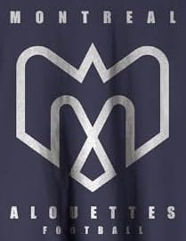 Philcos CFL Montreal Alouettes Large Logo Navy T-Shirt2