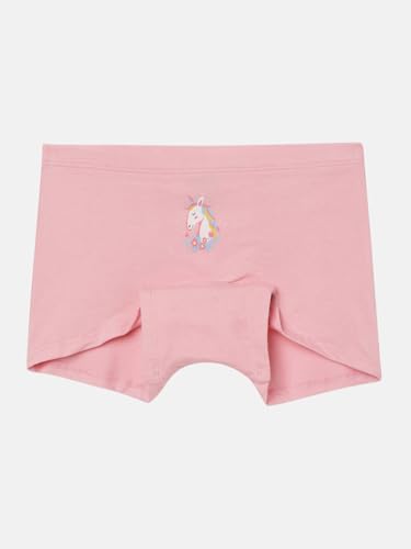 Image of mackly Girls Boxers (Pack of 3) - Cotton Boxer Shorts, Seamless Comfort, Mid Waist Boyshorts Panties