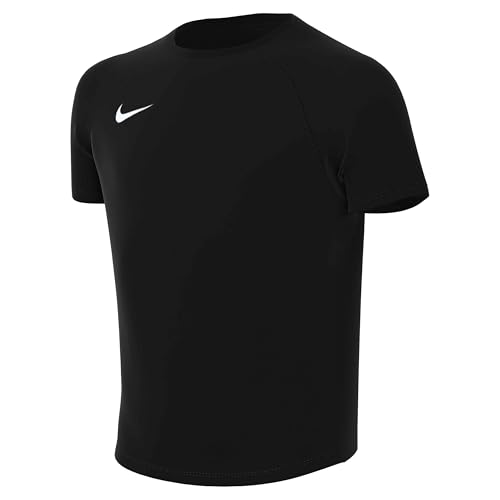 NIKE Dri-Fit Park VIII Maillot De Foot À Manches Courtes pour Ado, Black/White, HV8182-010, M