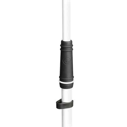 Pied micro blanc Gravity MS 4322 W pour studio et podcast