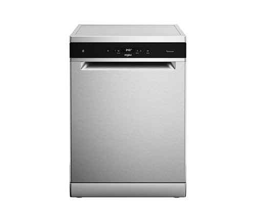 Whirlpool WFC 3C26 PF X Lavastoviglie Libera Installazione per 14 Coperti, Lavastoviglie con Tecnologia Sesto Senso Larghezza 60 cm, Profondità 59 cm, Altezza 85 cm, Classe Energetica E