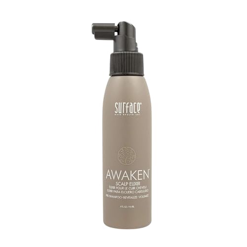 Surface Hair - Awaken Therapeutic Scalp Elixir Natural Ingredients for Thinning Hair and a Healthy Scalp - 4 fl oz