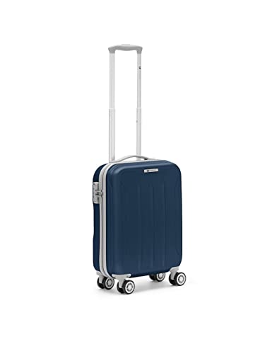 40x55x20 cm Ciak Roncato Trolley cabina rigido Flight 46.105.04 Blu notte