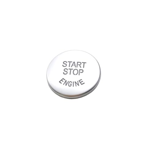 Couvercle bouton démarrage pour réparer bouton Start écaillé BMW F10 F11 F01 F12 argent