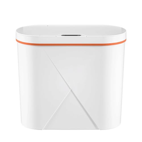 Smart Bathroom Trash Can Automatic Bagging Touchless Narrow Sensor Garbage Bin Home(E) image 3