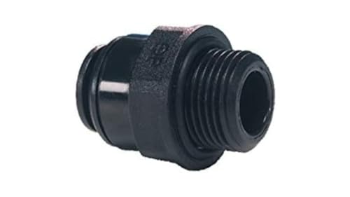 Racor recto instantáneo de 12 mm OD x 1/2" BSP para distribución de agua 2