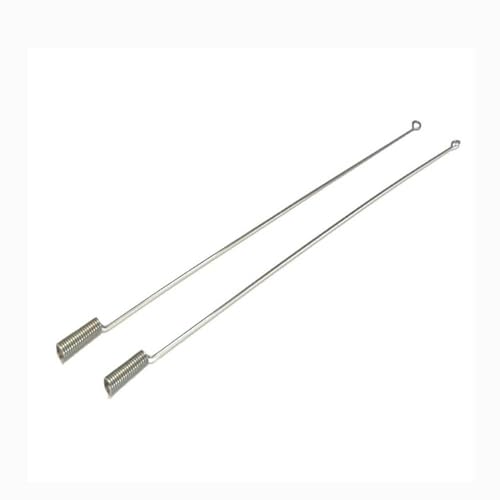 Received Antenna Spring Whip 2pcs Universal Spare Parts for 1/16 Heng Long RC Tank Model,12.5cm 2pcs