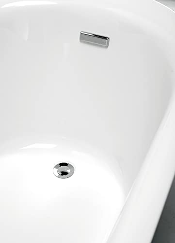 Miseno Mt7035Fso Miseno Mt7035Fso 70" Free Standing Slipper-Style Soaking Bathtub With Reversible Drain Location - Drain Assembly Included #TOP1