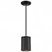 Access Lighting - HI Access 29000LEDDLP-MBL Transitional LED Pendant from Pilson Collection Finish, Matte Black