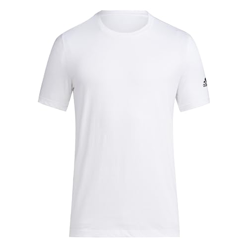T-shirt Adidas Clima Tech anti-transpiration blanc 4XL pour rester au sec tout l'été