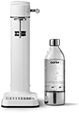 Aarke Carbonator 3 Sparkling Water Maker with Water Bottle, White Finish