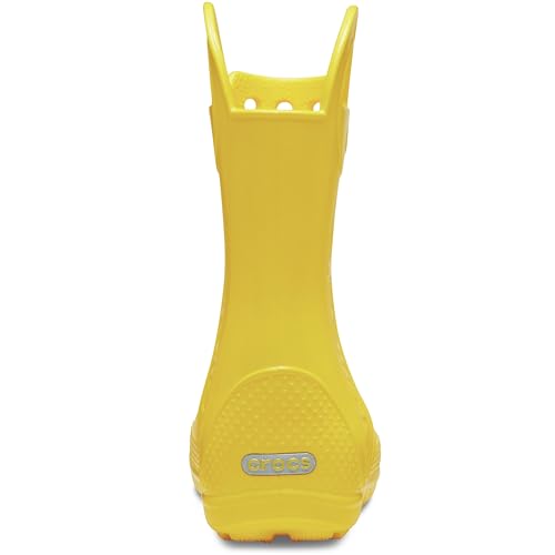 Image of Crocs Kids' Handle It Rain Boots | Waterproof Slip On Shoes | Kids' Rain Boots