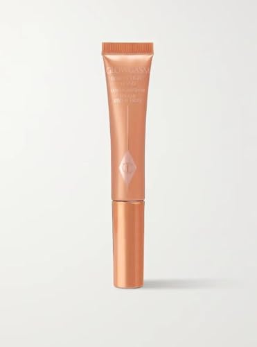 Charlotte Tilbury Original | HOLLYWOOD Contour Wand Fair-Medium | Liquid Blush; Highlighter & Makeup Stick for Facial Contours | 12ml (PEACHGASM, 12ml)