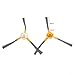 TONIXY Cepillos laterales para Netbot S15 Robot Aspirador Side Cepillos Set Accesorios de repuesto compatibles para IKOHS Imagen de TONIXY Cepillos laterales para Netbot S15 Robot Aspirador Side Cepillos Set Accesorios de repuesto compatibles para IKOHS