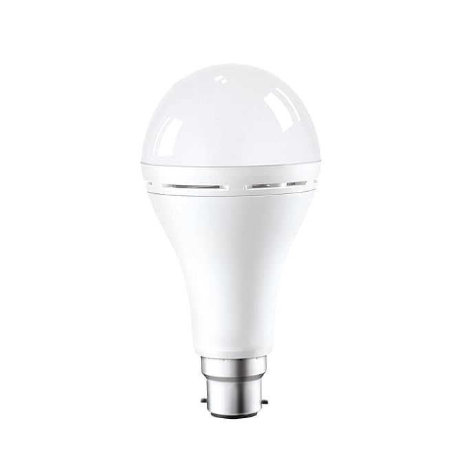 A Star LANS New Maurya Rechargeable Emergency Inverter Led Bulb, Cool Day Light, White, Upto 4 Hours Battery (9w)
