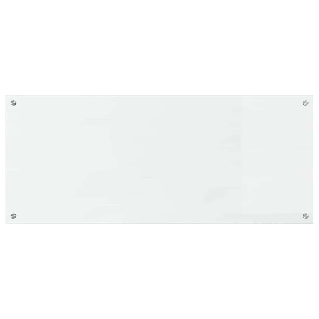 Küchenrückwand Transparent 120 x 50 cm Gehärtetes Glas, Modernes Küchenzubehör, Hitzebeständig, Ergonomisch, Platzsparend, Mit Montage, Für Kochen und Backen