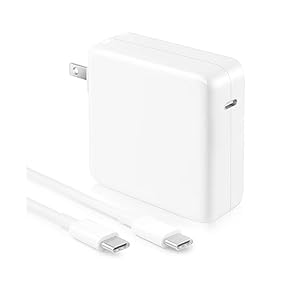 Mac Book Pro Charger-118W USB C Fast Charger Power Adapter Compatible with MacBook Pro/MacBook Air 16 15 14 13 Inch, M1 M2 M3 M4, New iPad Pro and All USB C Device, 6.6ft Charge Cable