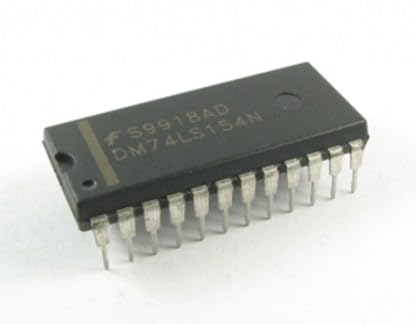 Integrated Circuit (IC) (DM74LS154N 4 Line To 16 Line Decoder Demultiplexer IC) (B0CPTJ34N6) Amazon Price History, Amazon Price Tracker