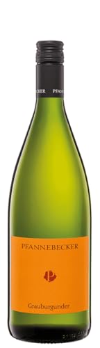 Pfannebecker Grauburgunder Qualitaetswein trocken 1 L Flasche