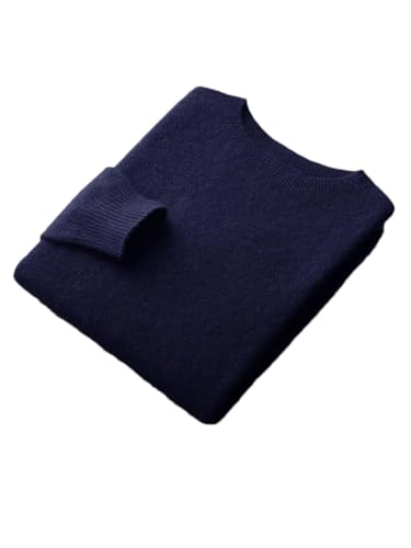 Men's Pullover Sweaters Basic O-Neck Long Sleeve Casual Solid Color Knit Sweater Tops