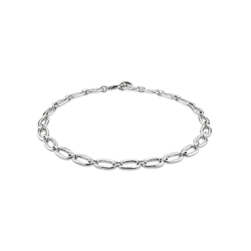 Uno de 50 AWESOME LINK Necklace, Sterling Silver-Plated, 25"2