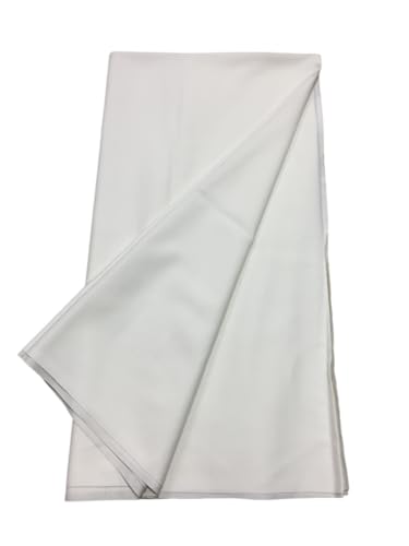 Image of BKRKJ Women's Lizibizi Cotton Unstitched Dress Material Plain Fabric by Meter for Sewing Suit,Salwar,Blouse,Shirt,Kurta,Pyjama,Pathani,Kameez,Chudidar,Patiyala (Cream 2, 5 Meter)