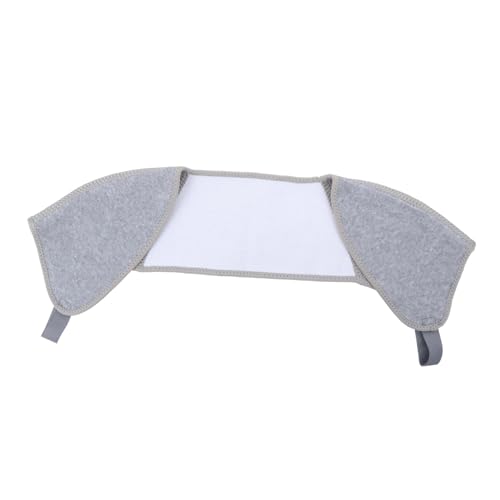 OATIPHO 1pc Charcoal Shoulder Support Warm Compression Fitness Strap for Sports Breathable Elastic Gentle Support for Injury Suitable for All Seasons