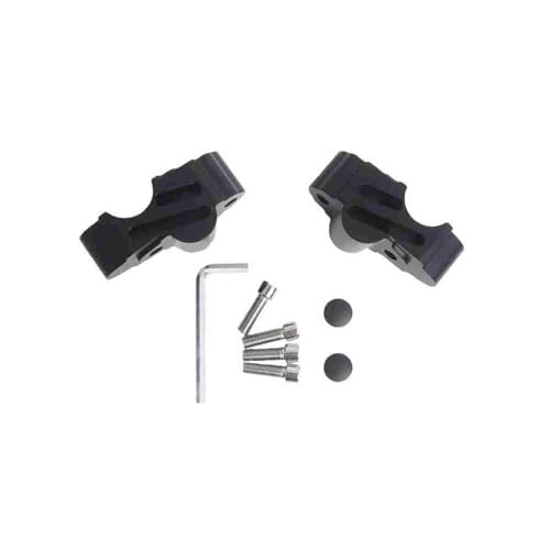 Rehausseur de guidon pour Booster en alliage d'aluminium robuste noir 500