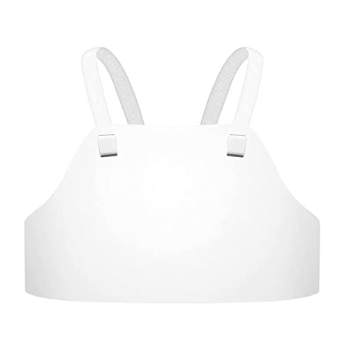 Tachiuwa Breast Protector Adults Kids Adjustable Strap Shield Fencing Guard for Sanda Heavy Punching Martial Arts Sparring Training Muay Thai, Men S 71-80cm