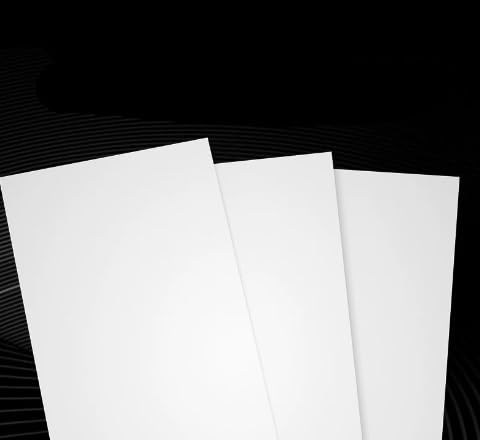 Planchas plásticas ABS rígido 250x300mm láminas de plástico para maquetación