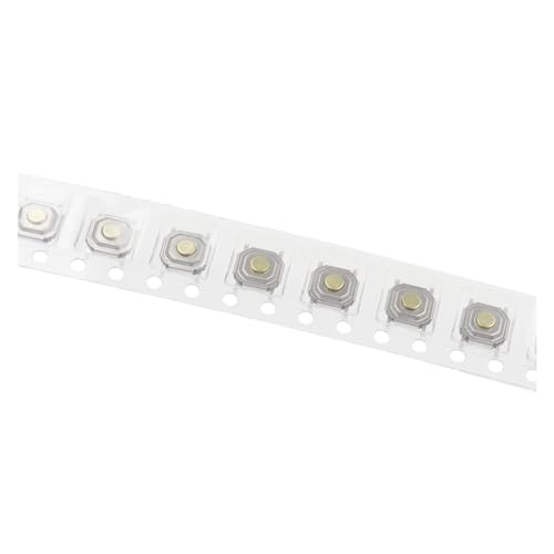 Interrupteur tactile 4x4x1.5mm bouton-poussoir CMS tête en cuivre pour réparation électronique DIY