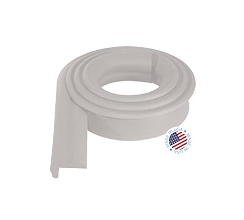 Coussin Jumbo Edge KidKusion taupe protection rebords de table