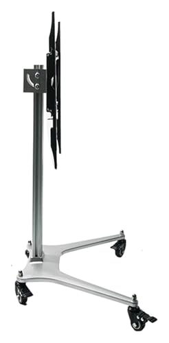 Soporte móvil para TV, con ruedas y altura ajustable