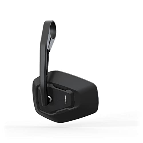 Specchietto terminale manubrio HIGHSIDER ESAGANO-RS largo en negro para moto