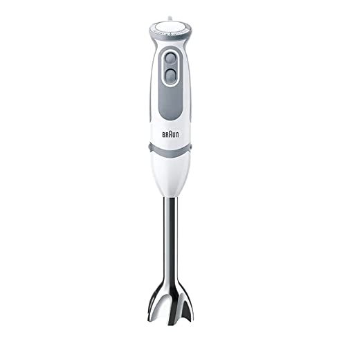 Braun MultiQuick 5 Vario MQ5235WH, Staafmixer, 21 Snelheden en Turbo Functie, Anti-Spat, PowerBell Plus, EasyClick, Inclusief Garde, Hakmolen 500 ml en maatbeker 600 ml, 1000W, Wit - Afbeelding 3