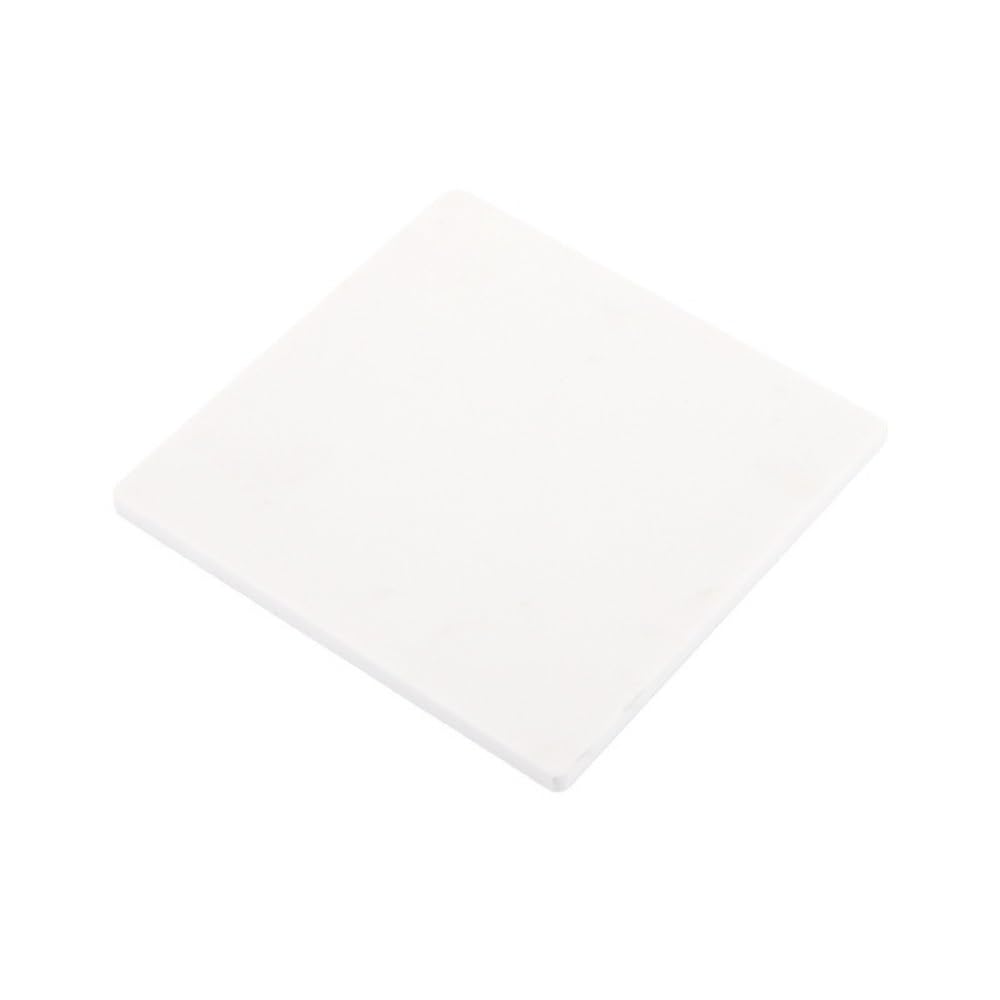 Feuille de céramique d'alumine Substrat en céramique carré Non poreux résistant aux hautes températures, feuille de d'alumine for tampon refroidissement for machines 1 pièce(30x30x1mm)