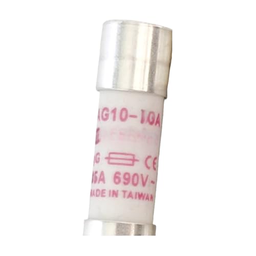 Fusible AG10-3A à fusion rapide avec corps haute résistance thermique