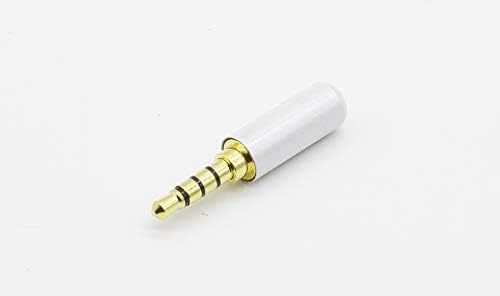 VizGiz 5 Pack Conector Jack 3.5mm TRRS Reparación Auriculares miniatura 5