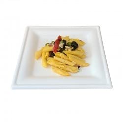 CROWN 50 Piatti Quadrati 20 x 20 Piani polpa