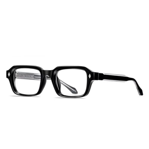 Lunettes de soleil rétro rectangulaires punk avec protection UV400 et rivets pour homme et femme